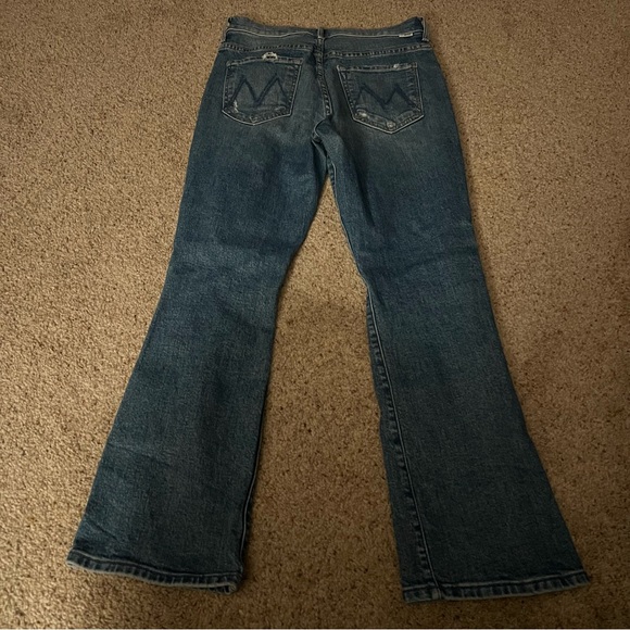 MOTHER The Insider Ankle in Bloom and Doom Jeans - Picture 4 of 6